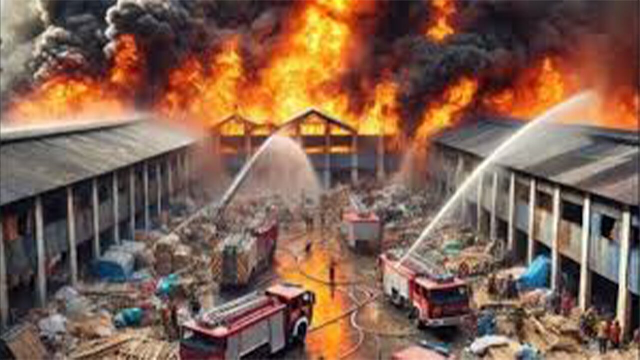 5 minutes ago! Major fire in city of 18 million, over 20,000 injured in China