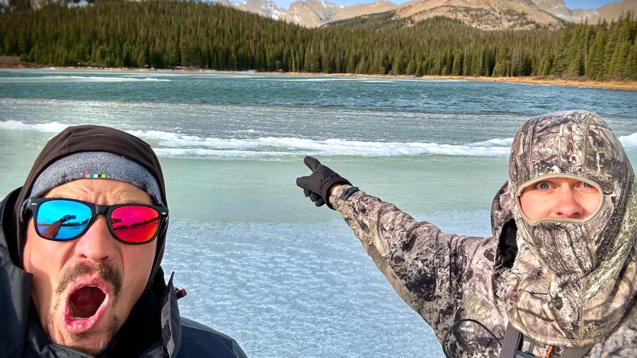 Super Sketchy First Ice in Colorado!