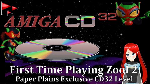 Jaime Redd Plays : Zool 2 Amiga CD32 Version for the First Time!