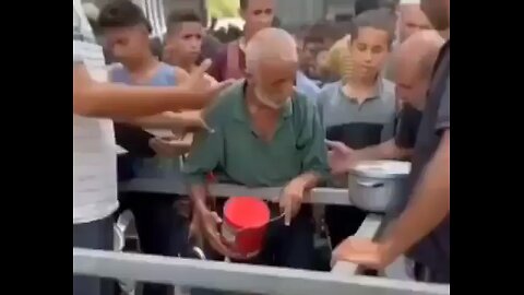 In Gaza you can die waiting for food