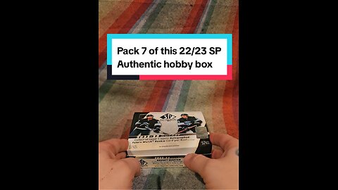 Pack 7 of this 2022-23 SP Authentic hobby box