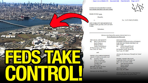 New York STRIPPED of Riker's Island Prison!