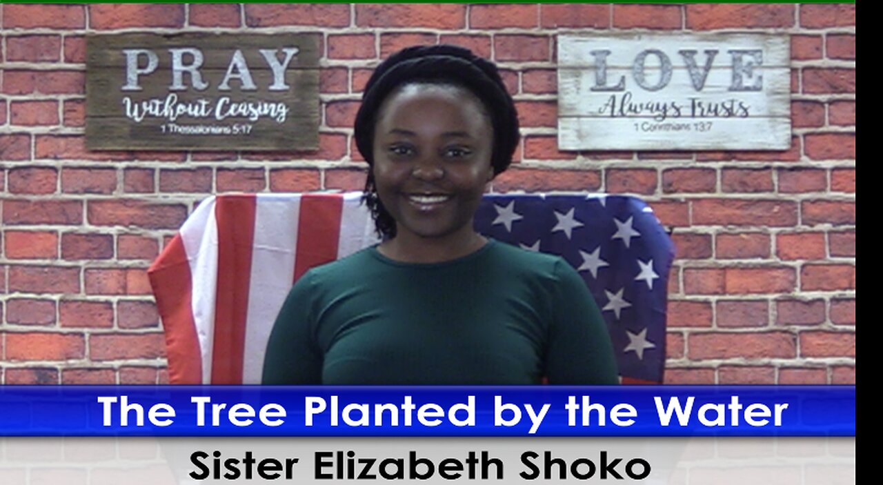 The Tree Planted by The Water. Sister Elizabeth Shoko