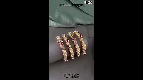 HRM Antique bangles