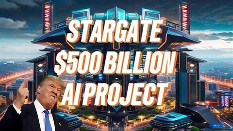500 Billion Stargate AI Project - KILLUMINATI13420