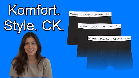 🔥 Calvin Klein Herren Trunks im 3er Pack – Komfort trifft Style!
