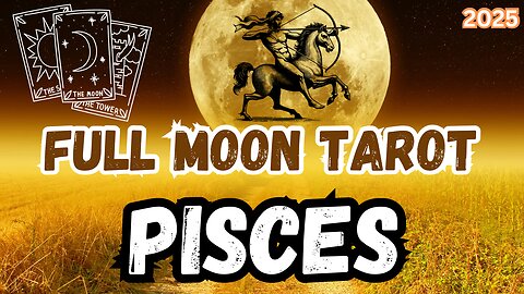 Pisces ♓️ - Full Moon 🌝 in Sagittarius Tarot Reading #tarotary #tarot #pisces