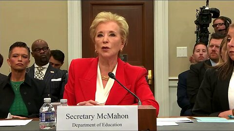 Budget Hearing - U.S. Department of Education
