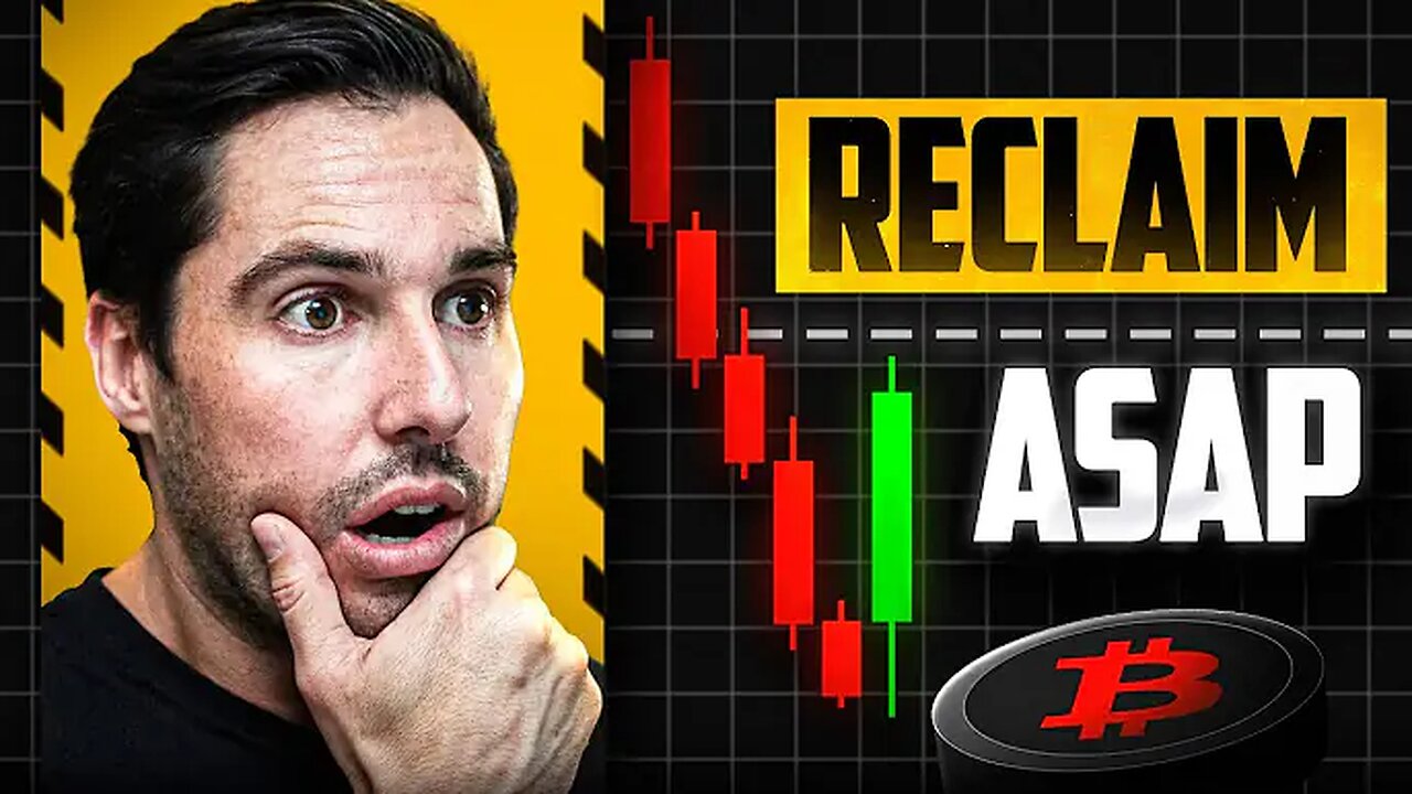 Must Reclaim THIS ASAP OR It’s Gonna Get UGLY! [Crypto & Stocks]