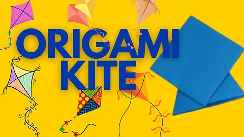 How to Make an Origami Kite | Easy Paper Kite Folding Tutorial