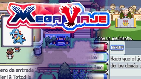 Pokemon Mega Viaje - Spanish Fan-made Game, New Story, New Region, Mega, Level Cap, Mini Games
