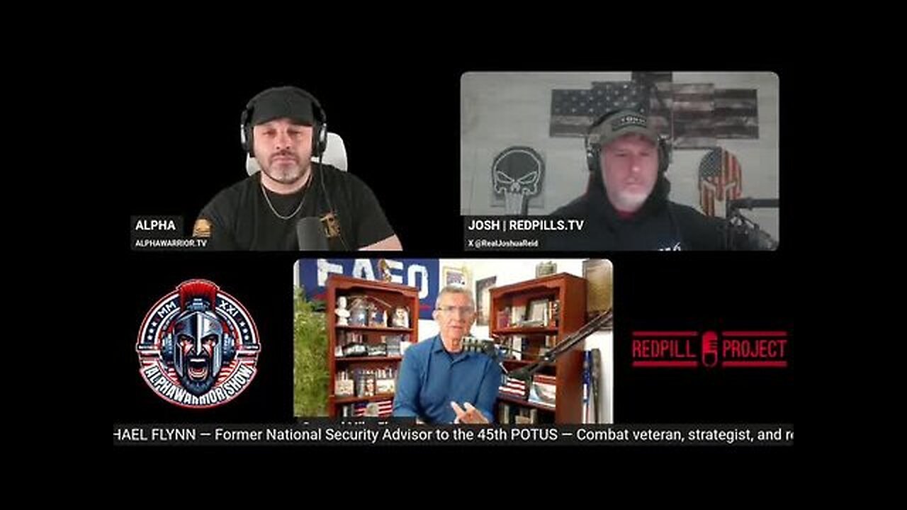 General Flynn & Josh Reid & Alpha Warrior: GET READY 11/28/25! Military Courts Is The Only Way!