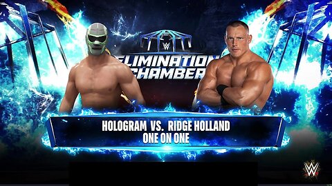 WWE 2k24 Hologram vs Ridge Holland