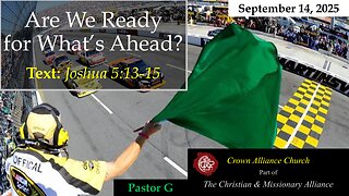 📖 Are We Ready for What’s Ahead? | Joshua 5:13–15 | Pastor Greg Wolters | LIVE