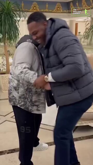 Jon Jones playful fighting Chechnya’s President, Ramzan Kadyrov.