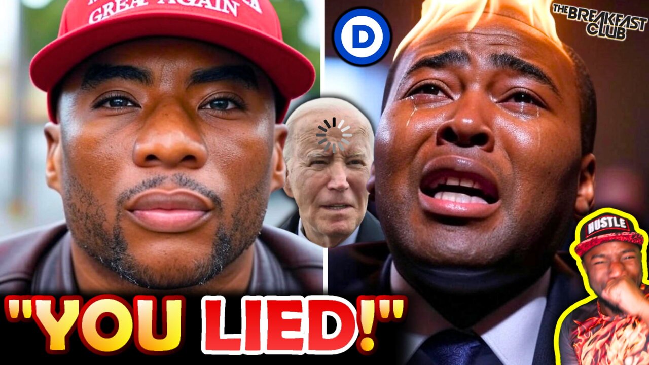 🚨"I DON'T BELIEVE YOU!" Charlamagne COOKS Ex DNC Chair for STILL DENYING Biden Decline COVERUP!