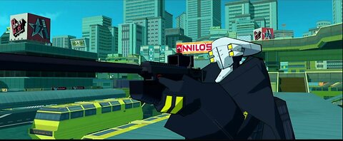 Bomb Rush Cyberfunk chapter 2 - Eclipse 2nd and 3rd challenge, Red confront Escher