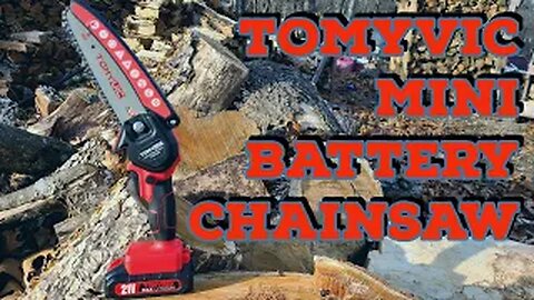 TomyVic Mini Battery Chainsaw