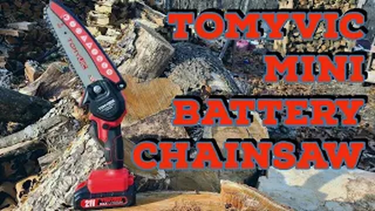 TomyVic Mini Battery Chainsaw