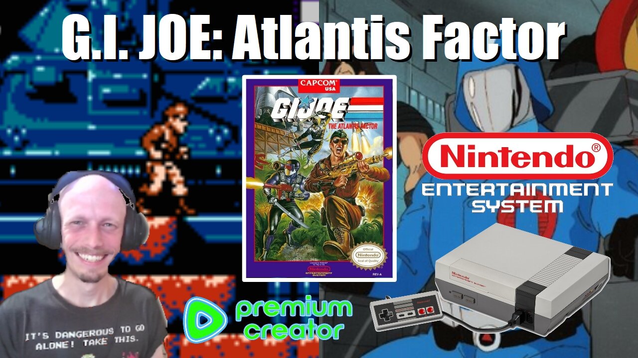 G.I. JOE Atlantis Factor (NES): Stop Cobra Commander's Space Weapons from Ruining Atlantis [Premium]