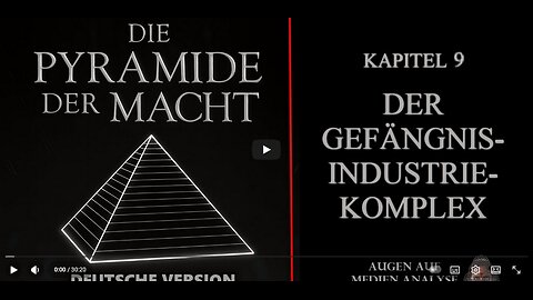 🇩🇪Die Pyramide der Macht - Kapitel 9 Der Gefängnis-Industriekomplex-TheConsciousResistance AAMA