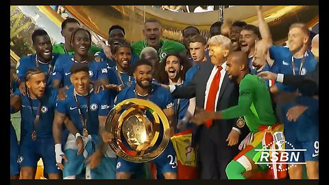 President Trump Hands out Awards for the FIFA Club World Cup Final