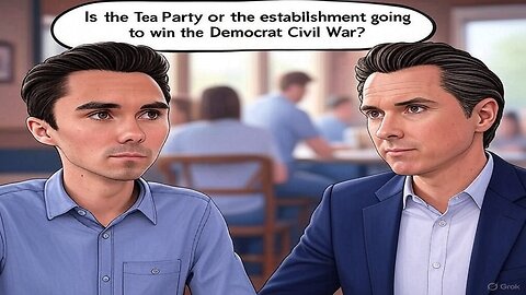 Is the Tea Party or the establishment going to win the Democrat Civil War? - AC Daily Show (Ep. 464)