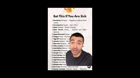 Eat This If You Are Sick