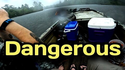 Two DANGEROUS Fishing Trips...We Were LUCKY!