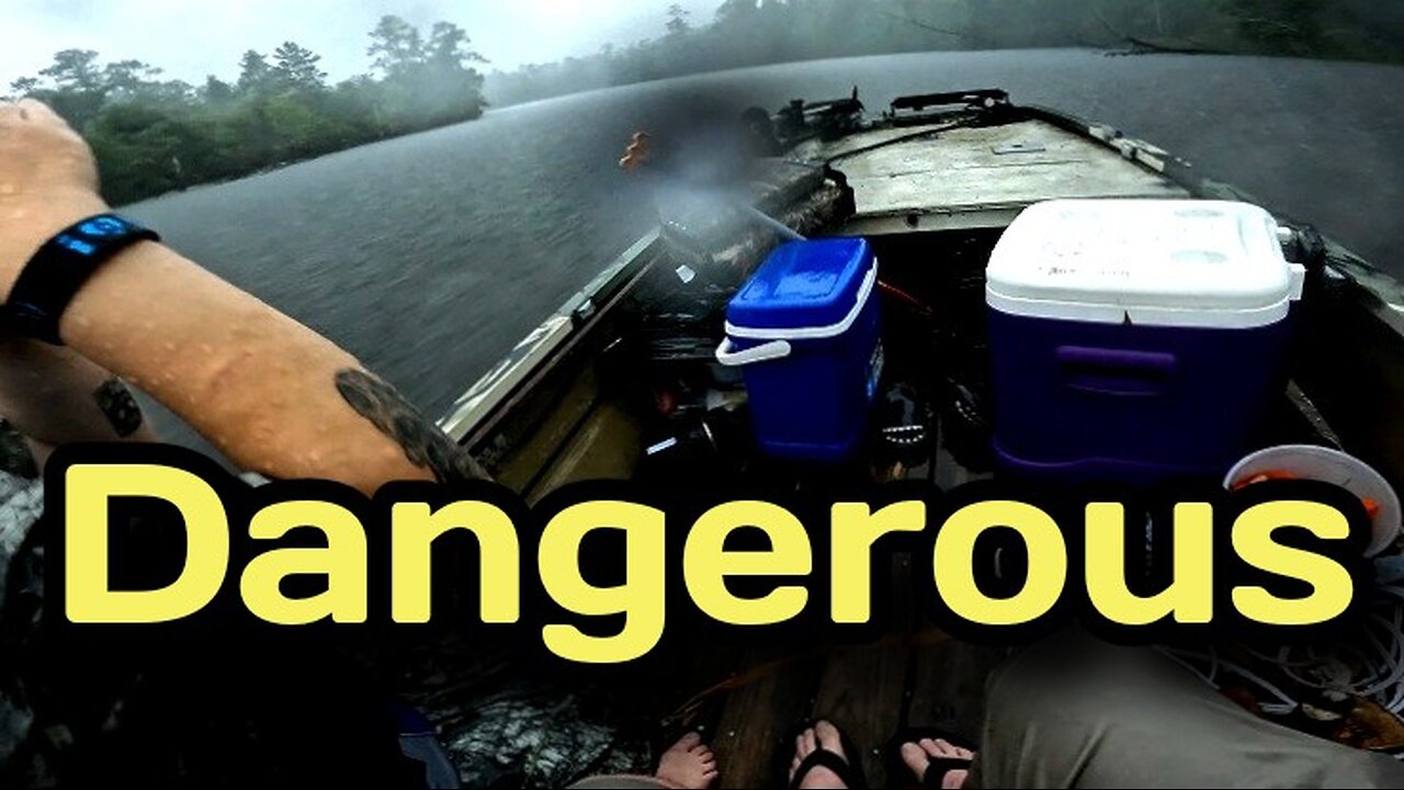 Two DANGEROUS Fishing Trips...We Were LUCKY!