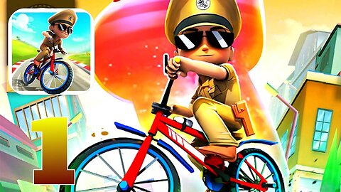 Little Singham Cycle Race - Gameplay Walkthrough | Part 1 (Android, iOS)