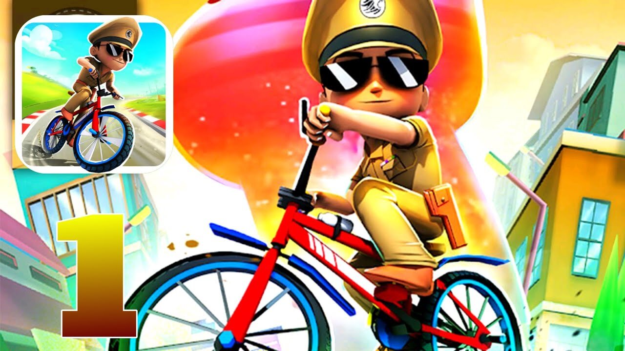Little Singham Cycle Race - Gameplay Walkthrough | Part 1 (Android, iOS)