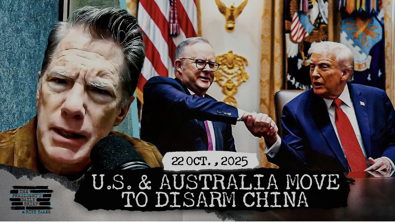 U.S. & Australia Team Up To Disarm China’s Hidden Weapon & Europe Pushes New Peace Plan