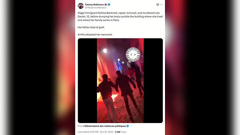 Muslim raped tortured and murdered 12 year old girl Antifa destroyed the memorial for her