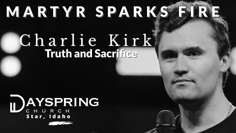 Charlie Kirk: Honoring an American Treasure • 2 Samuel 1:17-27 • Pastor Rick Brown