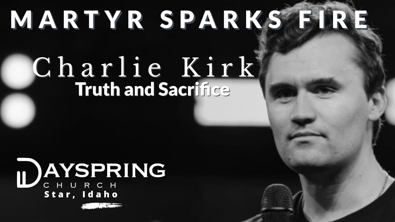 Charlie Kirk: Honoring an American Treasure • 2 Samuel 1:17-27 • Pastor Rick Brown