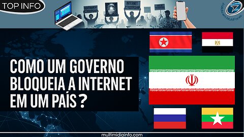 Como um governo Bloqueia a internet em um país?