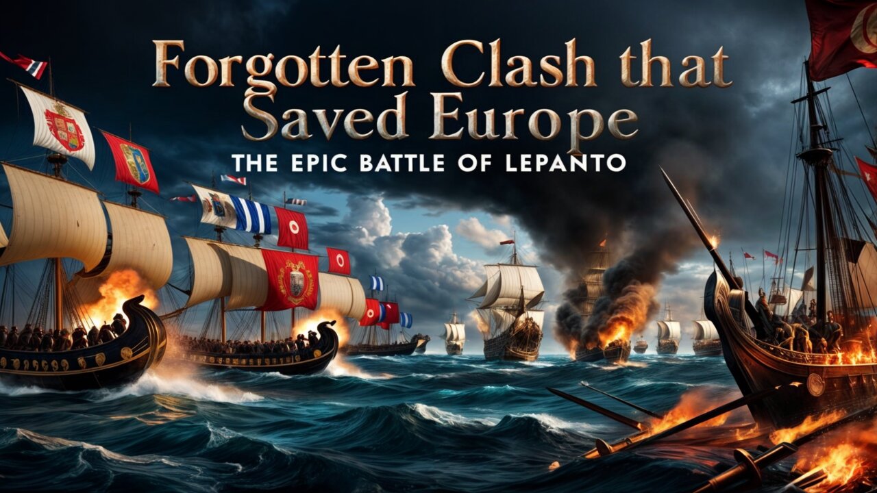 Forgotten Clash That Saved Europe: The Epic Battle of Lepanto