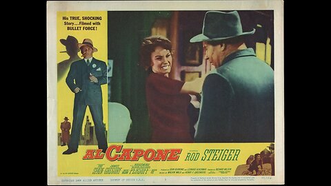 Al Capone (1959) Full Movie | Rod Steiger | Classic Gangster Noir HD