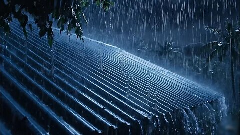 Gentle Rain & Relaxing Thunder: Perfect ASMR for Study, Focus & Sleep (Nature Sounds)
