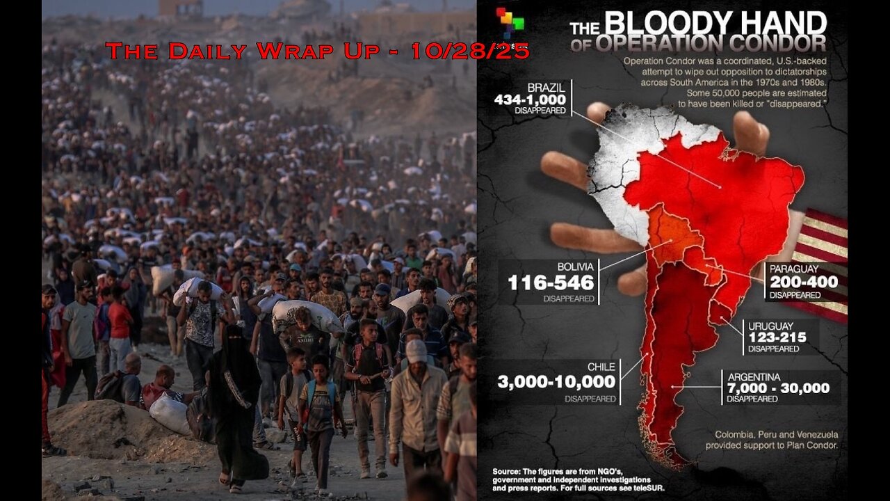 Israel Bombs Gaza/West Bank As Genocide Envelops All Of Occupied Palestine & The Venezuela Mask Slip