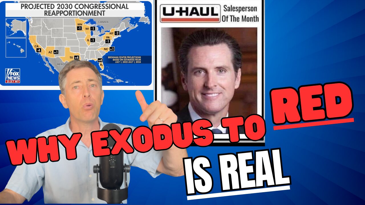 The Great Blue State Exodus -- WHY it's Real + Why it Matters