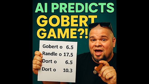 AI Predicts a Gobert Game?! | May 24 Picks That Could Break Your Bookie