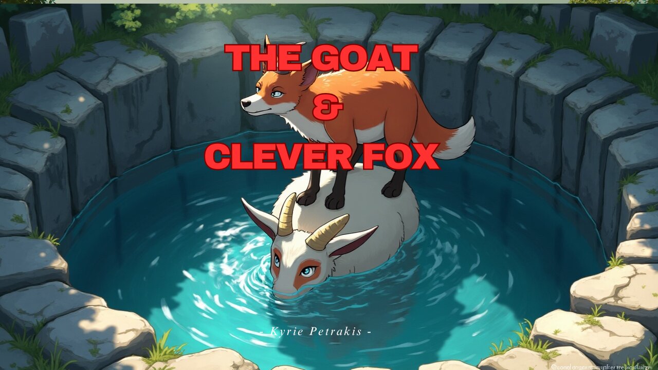 The Goat And Clever Fox | The Foolish Goat And Fox