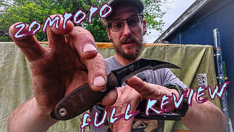 One of the Craziest Fixed Blade Knife Designs!! Zompopo Full Review