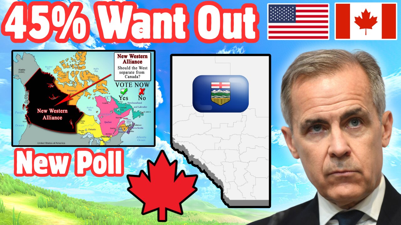 *NEW POLL* reveals AT LEAST 45% of Alberta wants out...