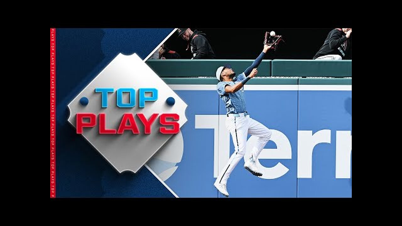 Top MLB Plays of 4/5 (James Wood takes away a home run!)
