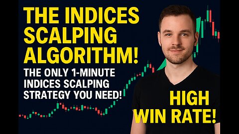 THE INDICES SCALPING ALGORITHM! The Only 1-Minute Indices Scalping Strategy You Need! High Win Rate!