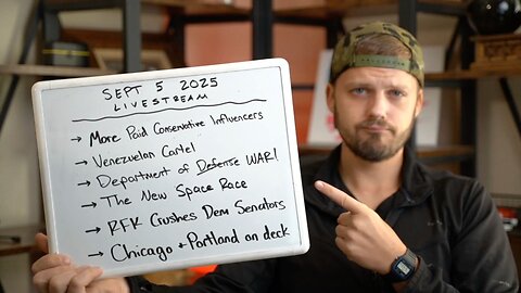 [9.5] Department of WAR, Portland & Chicago Next, Venezuelan Cartels, New Space Race