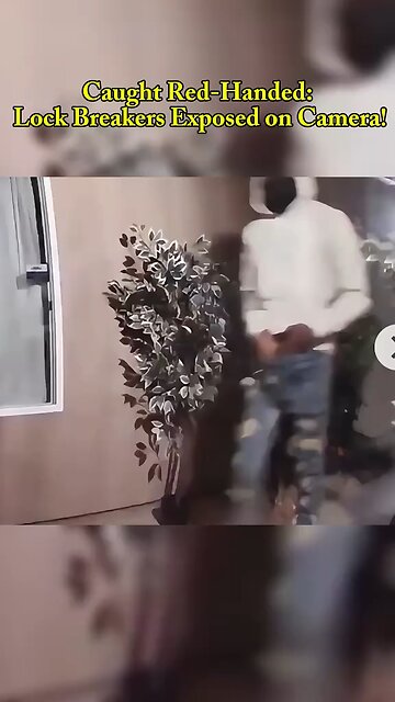 Lock breakers caught on camera trying to break in. #caughtoncamera #crime #security #japd